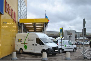 Электромобиль NEXT electro Cargo доставка IKEA